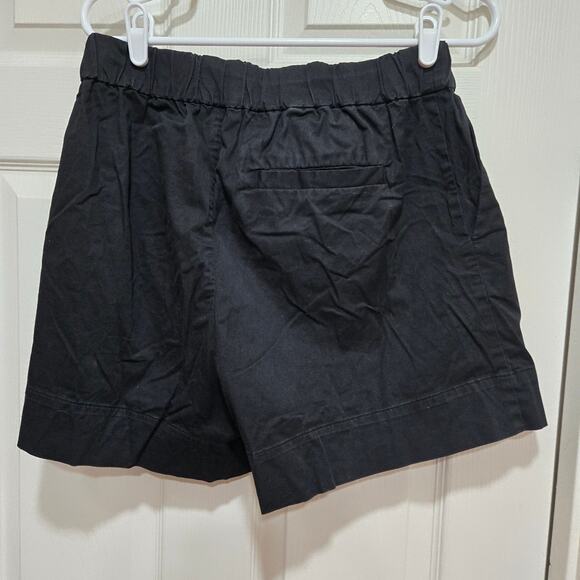 Everlane shorts womens size 10 black the easy chino shorts high waist modern - Picture 6 of 9